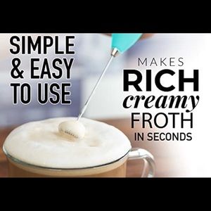 New Zulay Kitchen Frothier to Jazz up your Coffee or Drinks Cappuccino